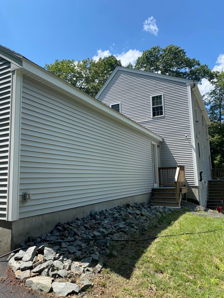 Siding After Cleaning Raynham, MA