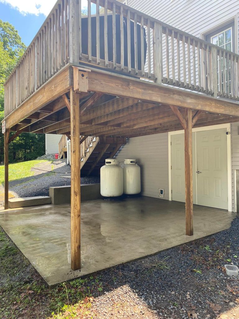 Concrete Cleaning in Raynham, MA