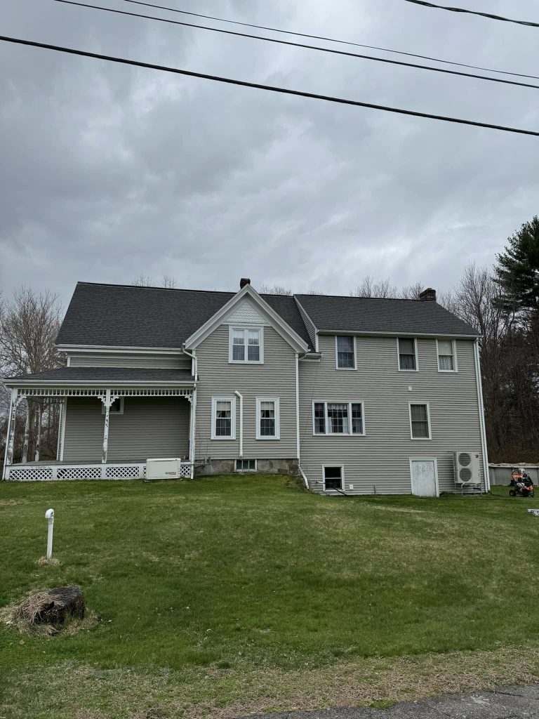 Soft Washing Project in West Bridgewater, MA