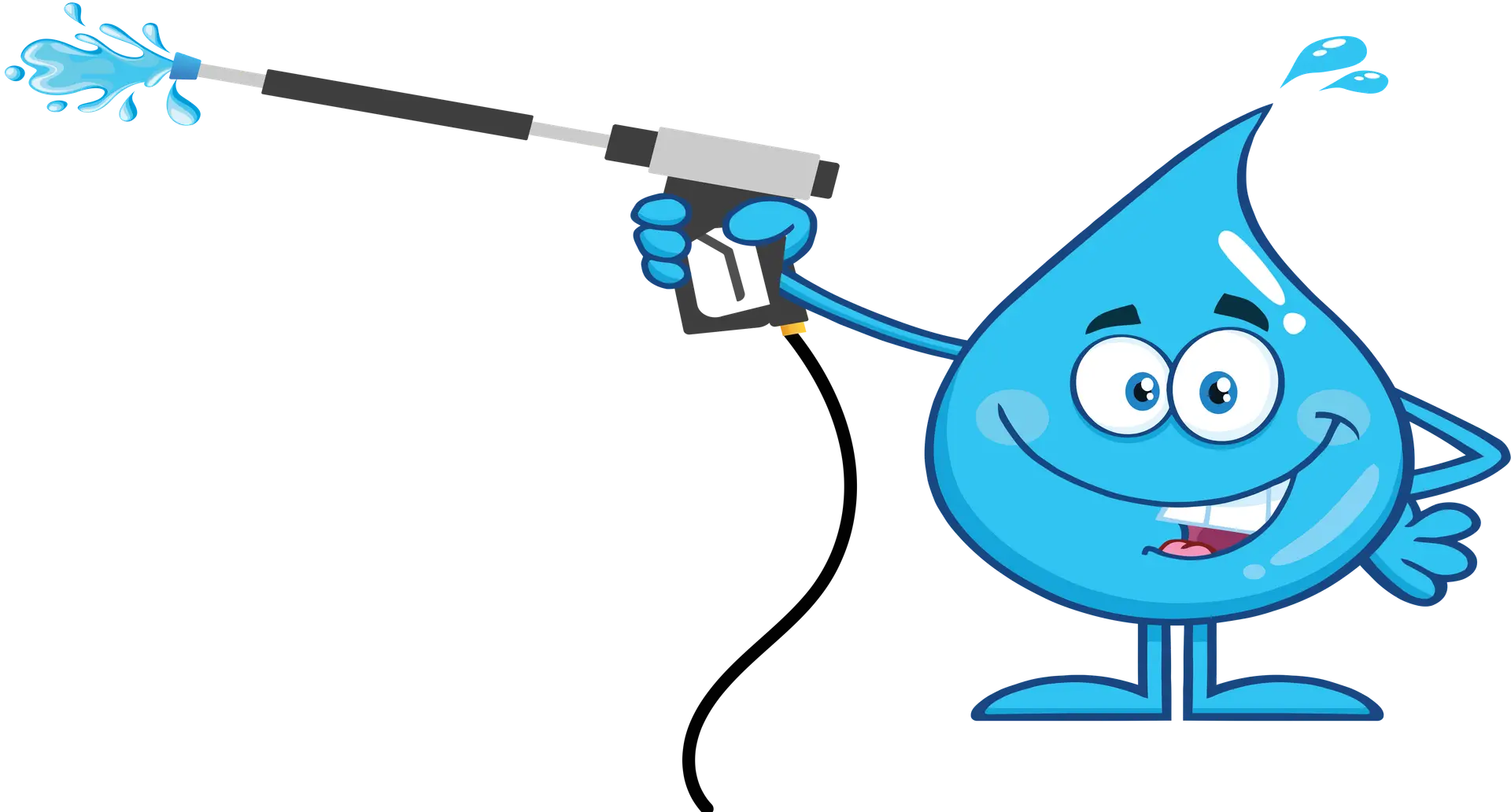 Water Drop Guy - Packard Power Washing water drop guy