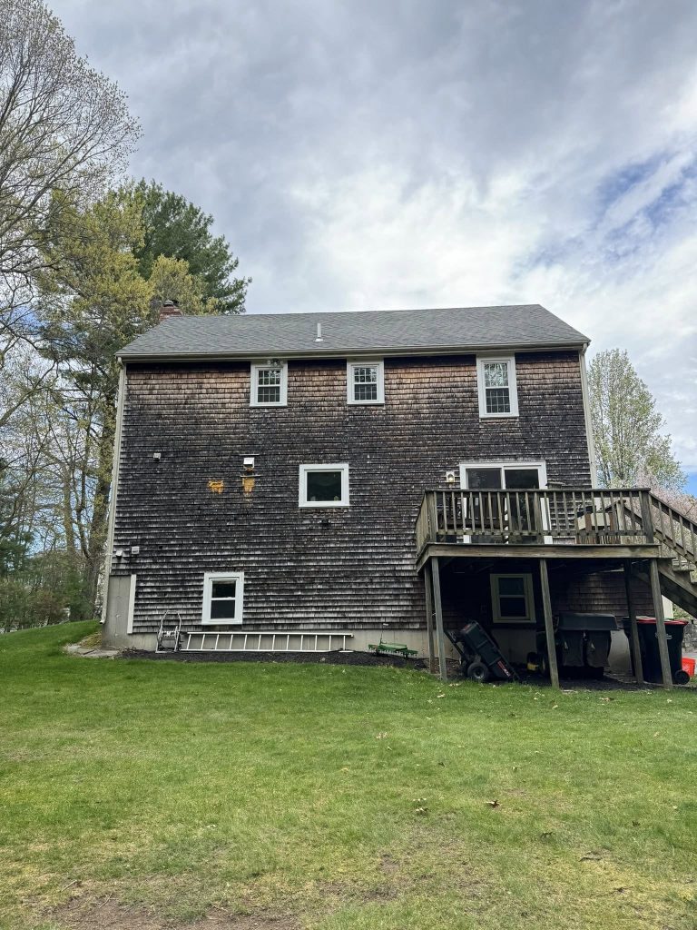 Cedar Shake Soft Washing in Bridgewater, MA