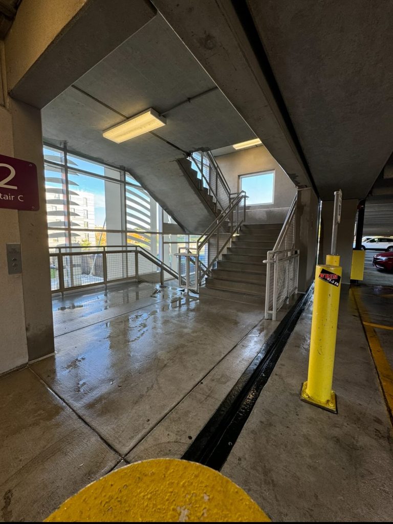 Commercial Pressure Washing at BSU