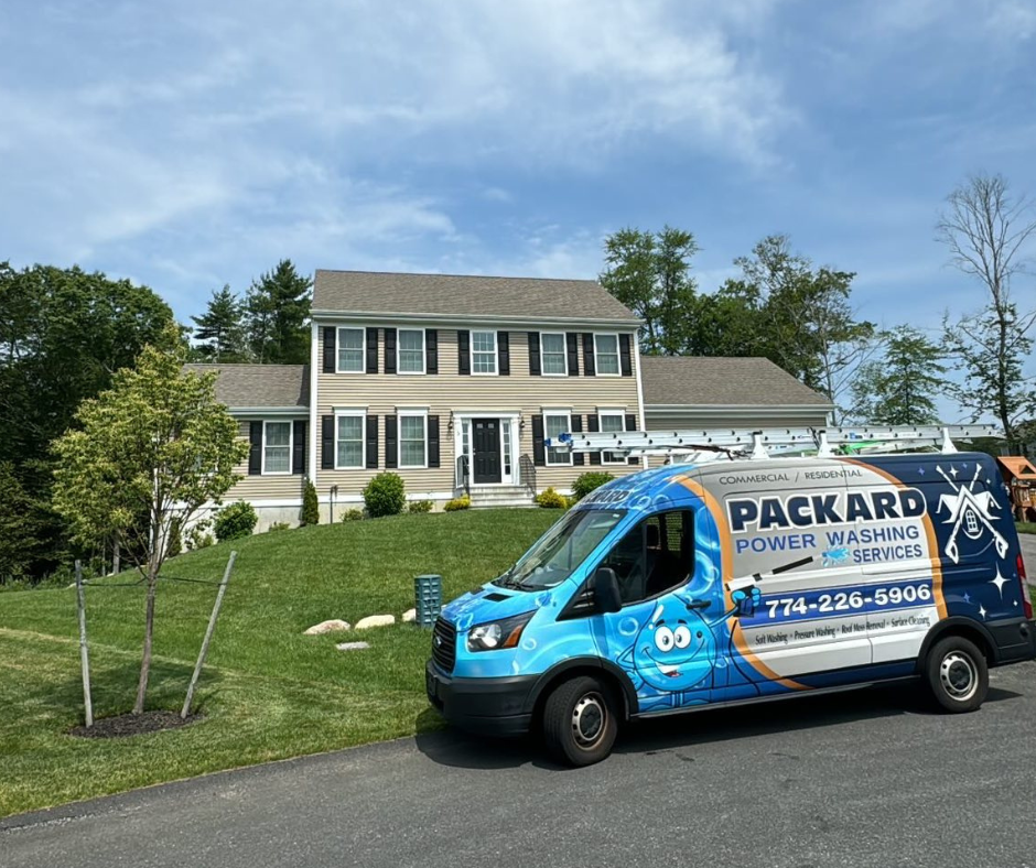 Packard Power Washings Truck in East Bridgewater, MA