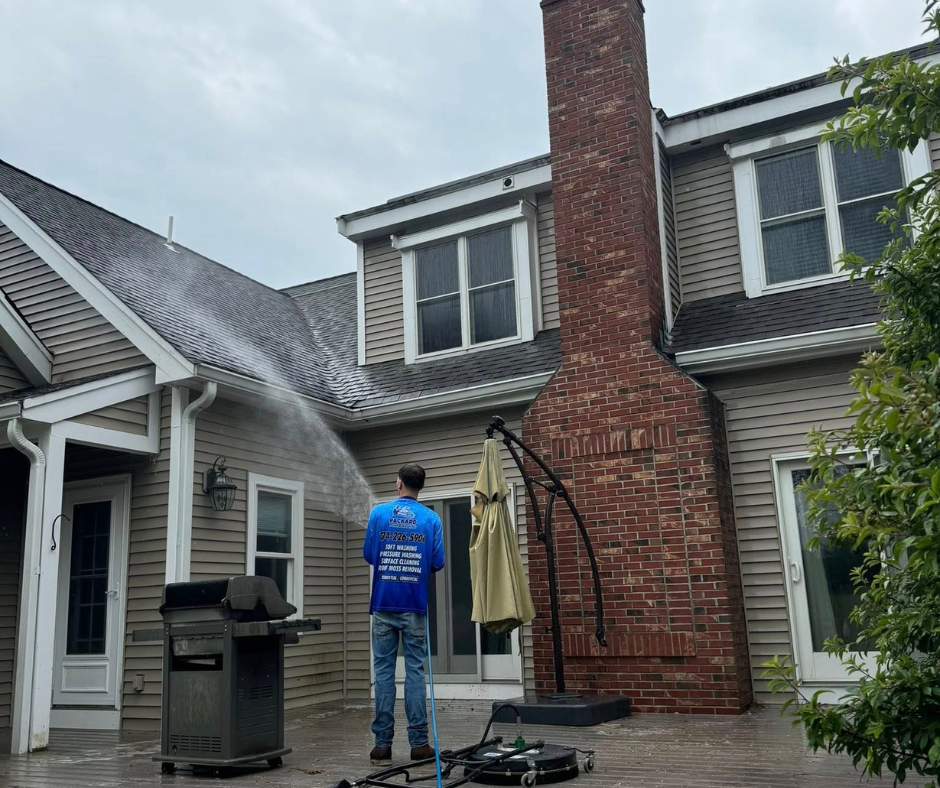 Roof Soft Washing in East Bridgewater, MA