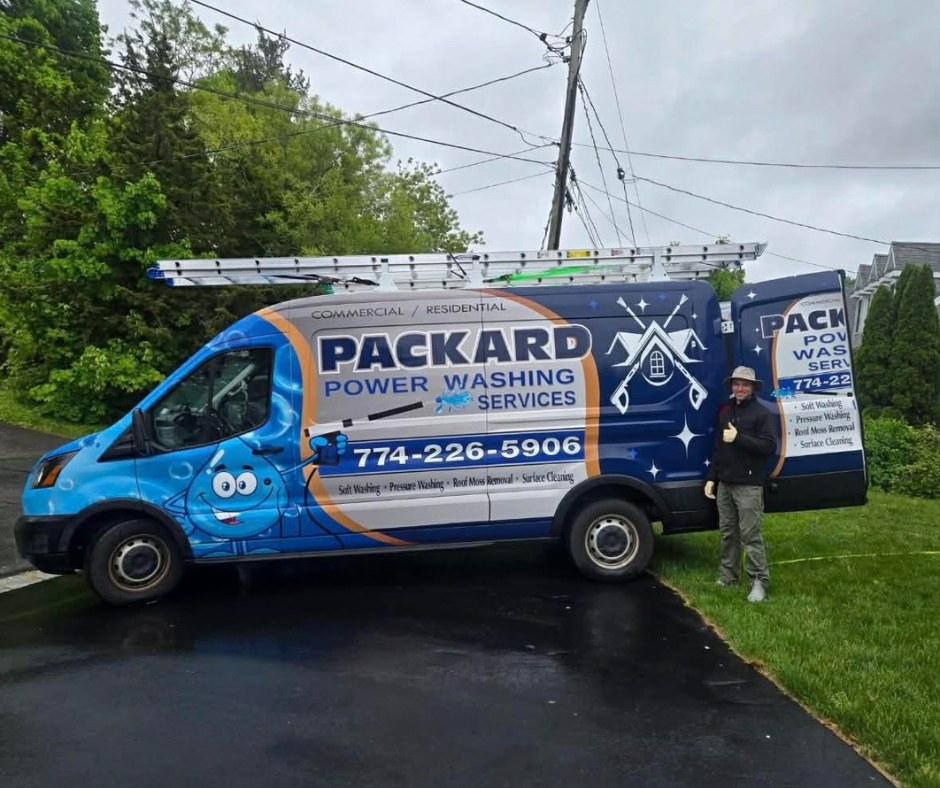 Packard Power Washings Truck East Bridgewater, MA