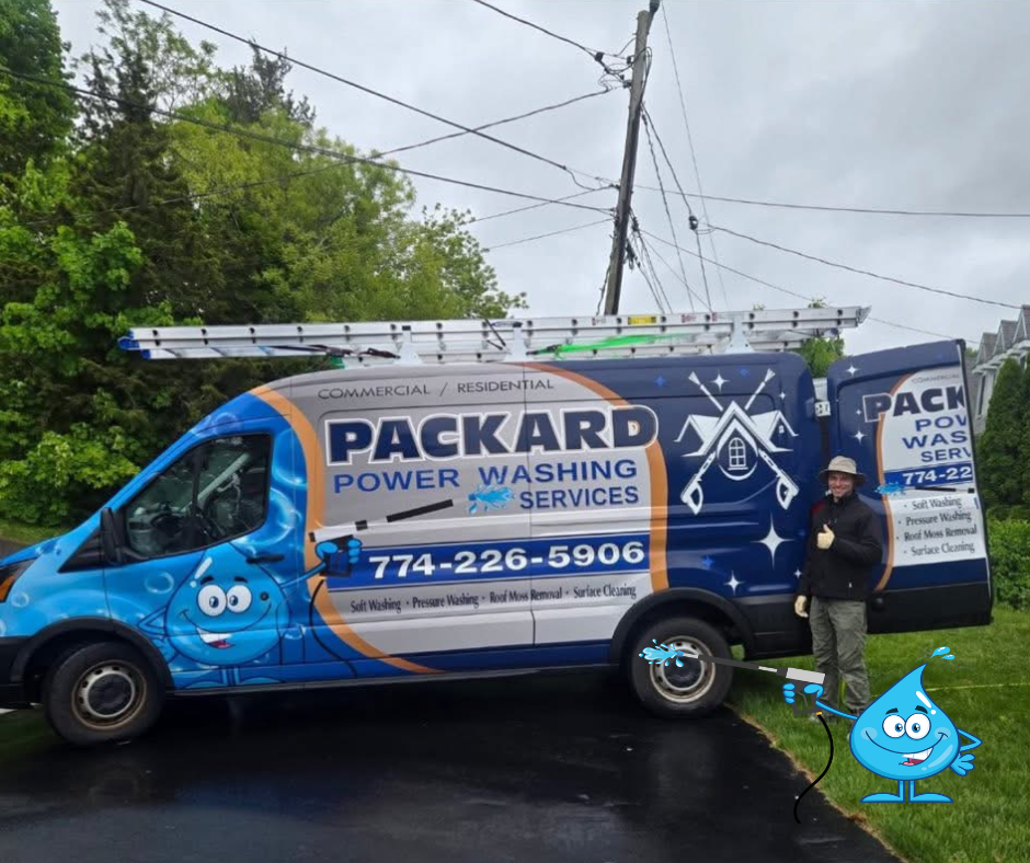 Roof Soft Washing in Lakeville, MA