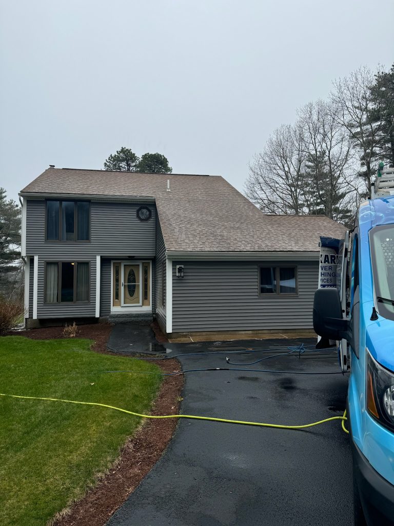 Roof Moss Removal in Rockland, MA