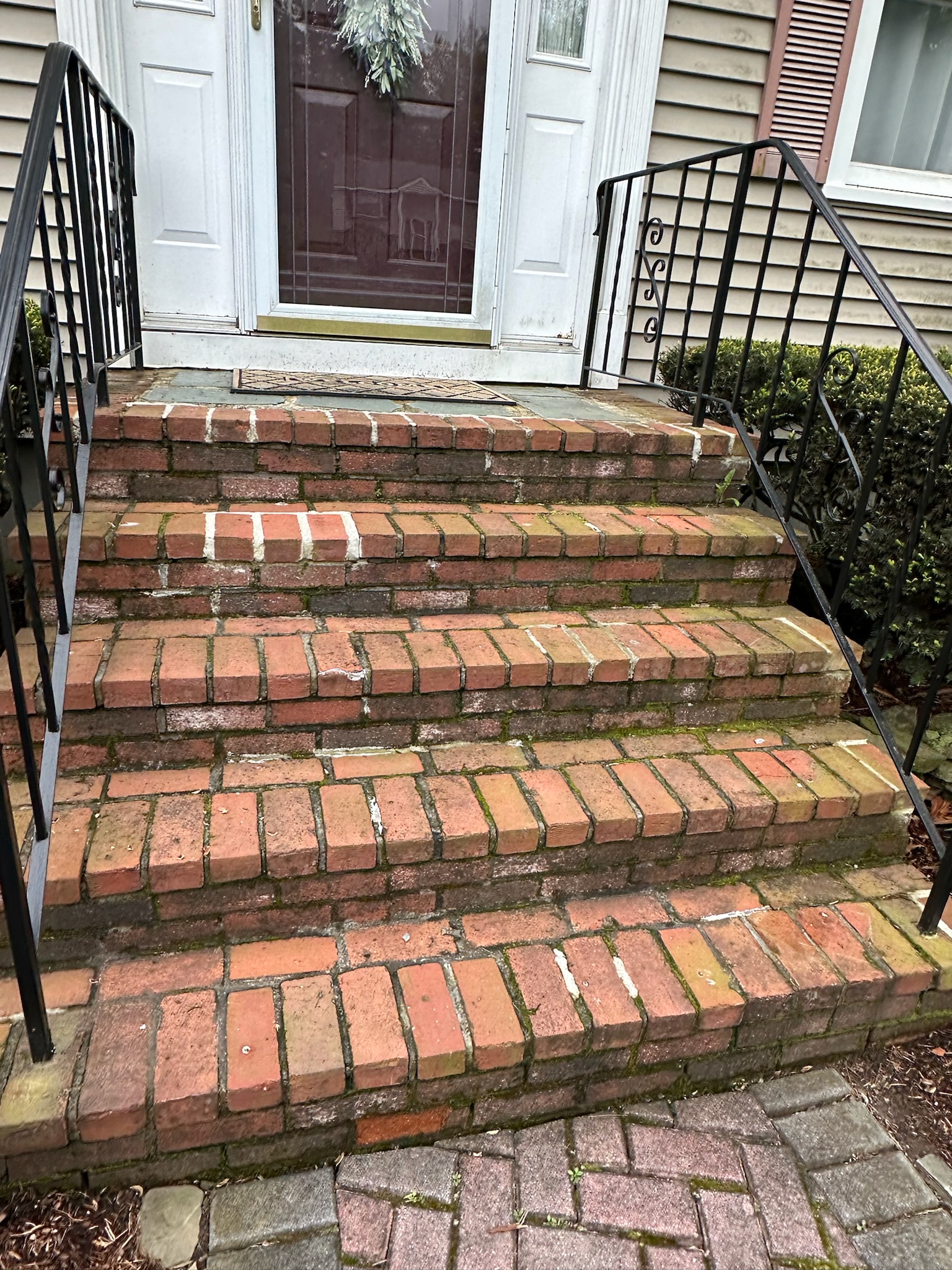 Before Pressure Washing Hanson, MA