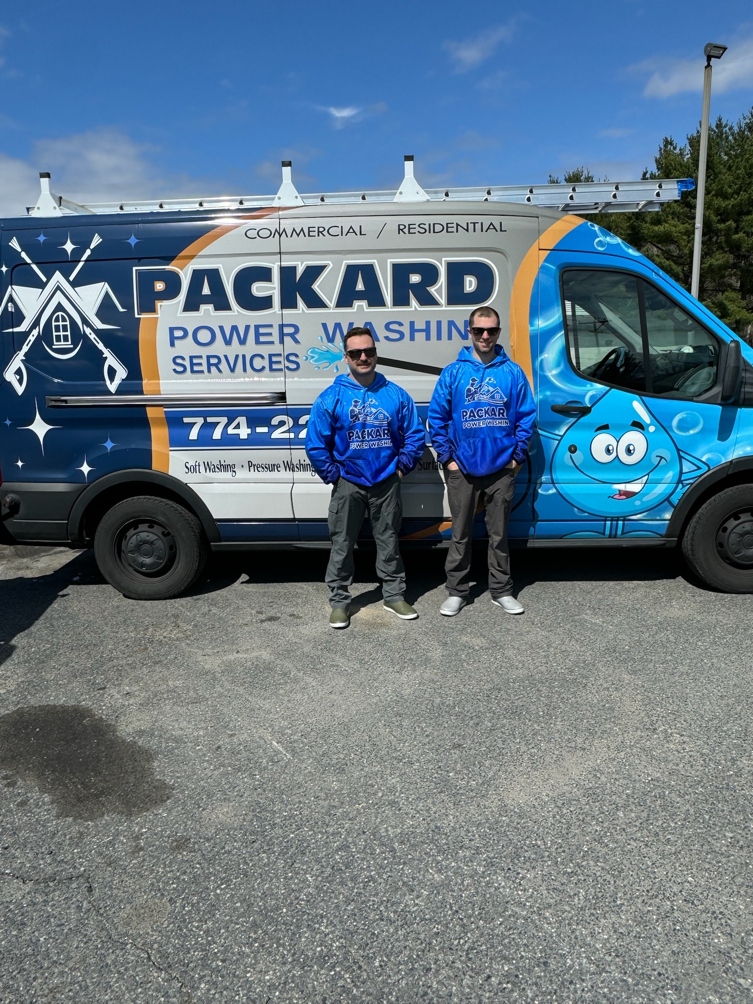 Packard Power Washing Team in Cohasset, MA