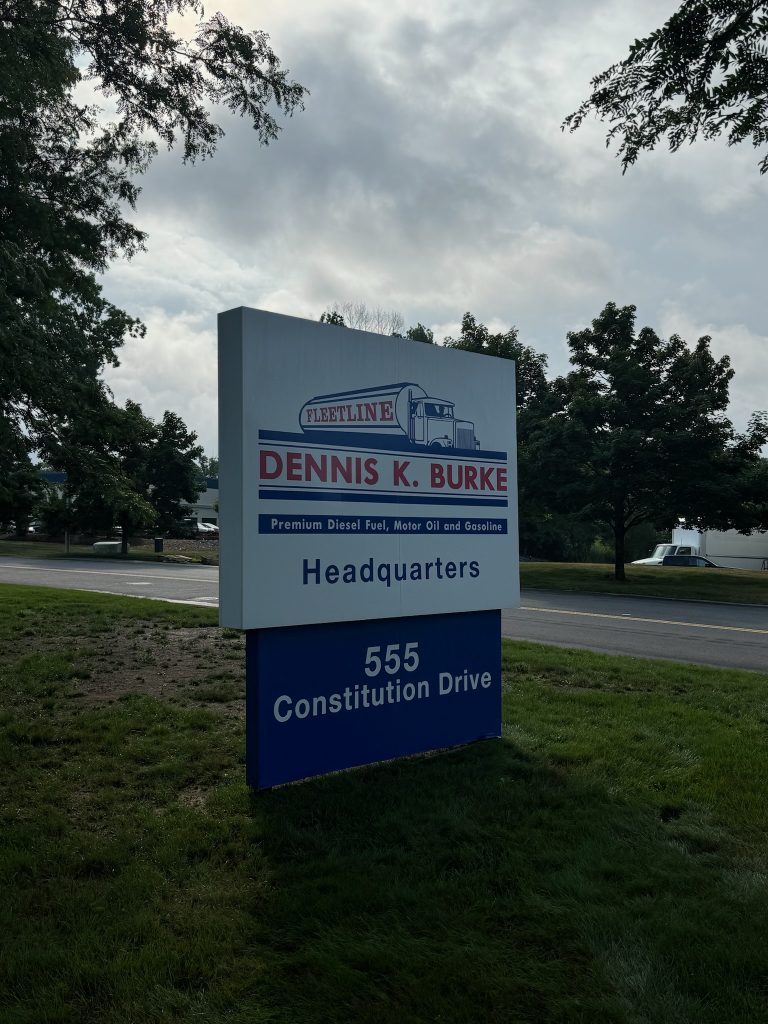 Business Sign Rust Removal
