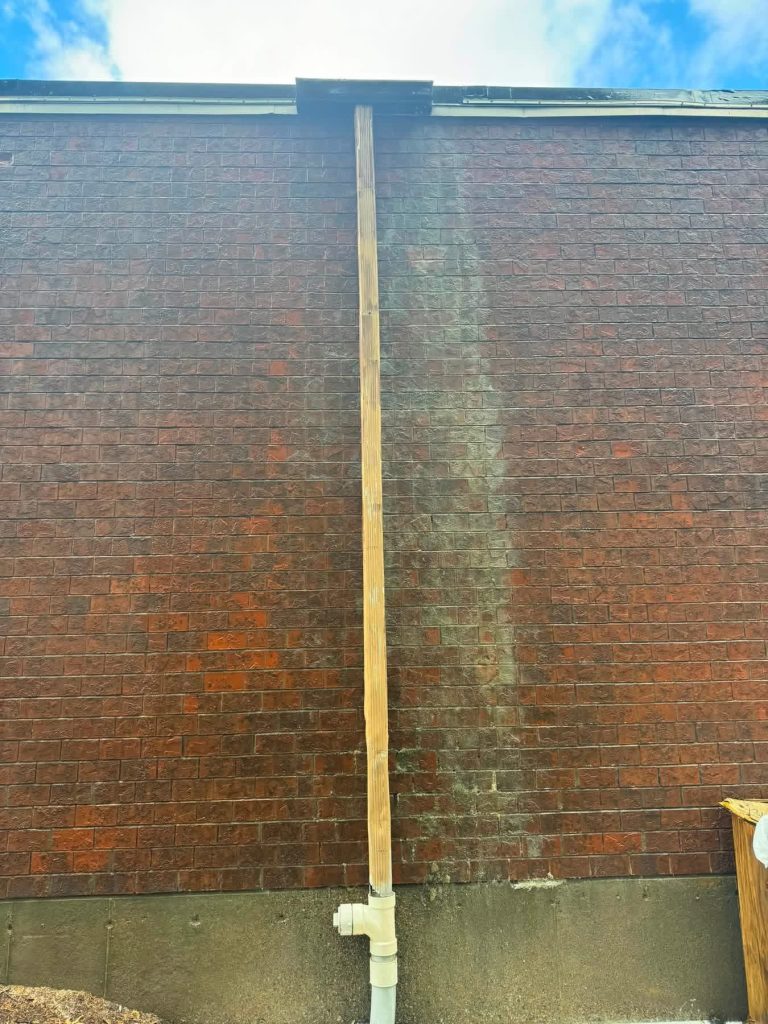 Before Building Washing in Stoughton, MA